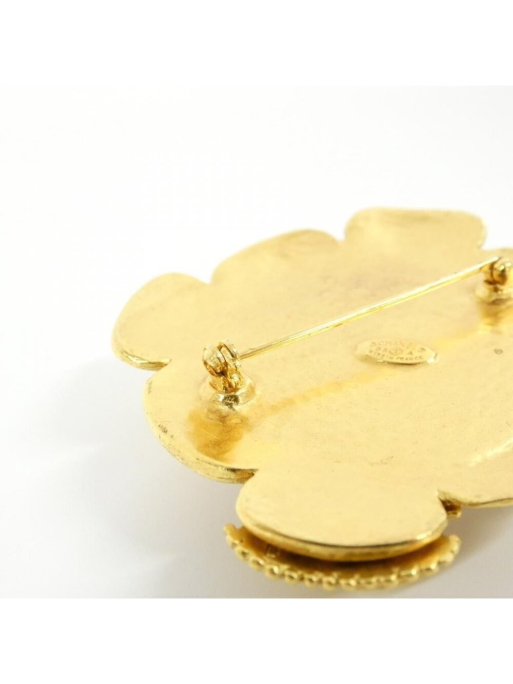 Chanel Vintage Brooch Gold - Picture 4 of 4